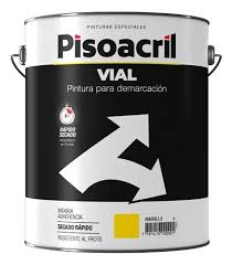 PINTURA VIAL 4 LT AMAR/BLANCO
