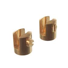 SOPORTE ESTANTE BRONCE 6MM X27