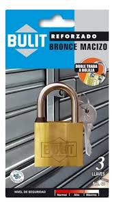 CANDADO BULIT 40MM BRONCE REF