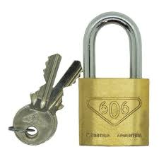 CANDADO 606 50MM NAC 606/50