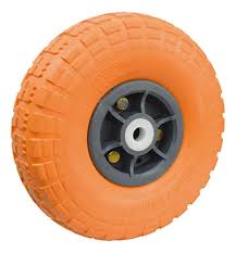 RUEDA SEMI NEUM NARANJA A0266