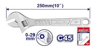 LLAVE FRANCESA 10  EMTOP 2177