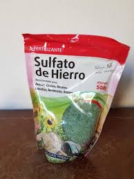 SULFATO DE HIERRO 500GR