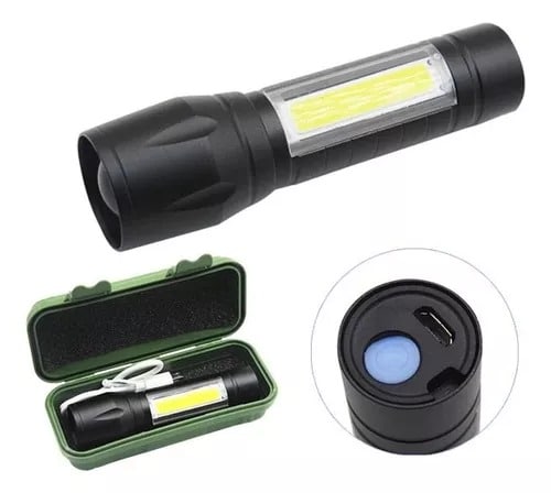 LINTERNA 190 LED ZOOM V8