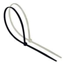 PRECINTO 10CM BLANCO/NEGRO 2.5