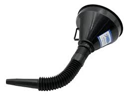 EMBUDO C/FLEXIBLE NEGRO